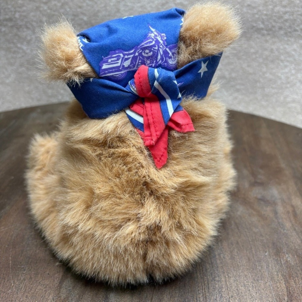 Vintage 2000 Harley Davidson Teddy Bear Motorcycles Plush Stuffed Animal - Picture 5 of 10
